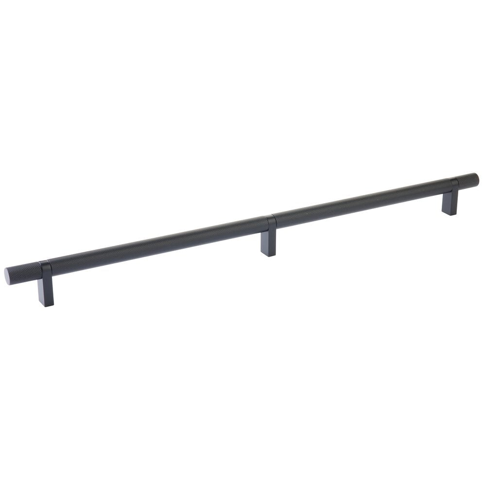 EMTEK SELECT Oversized Cabinet Bar Pull - Flat Black Stem