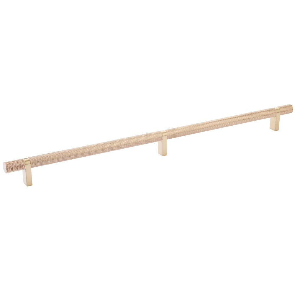 EMTEK SELECT Oversized Cabinet Bar Pull - Satin Brass Stem