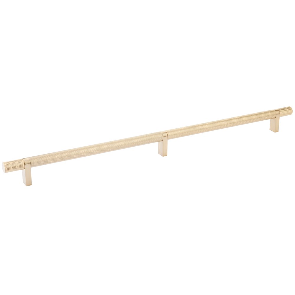 EMTEK SELECT Oversized Cabinet Bar Pull - Satin Brass Stem
