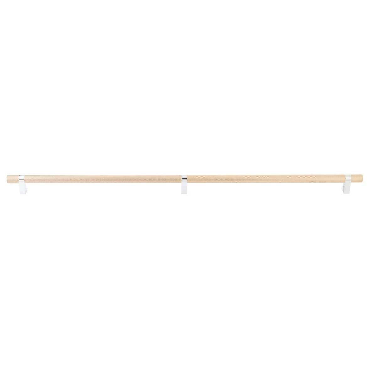 EMTEK SELECT Rectangular Bar Knurled 36" Appliance Pull