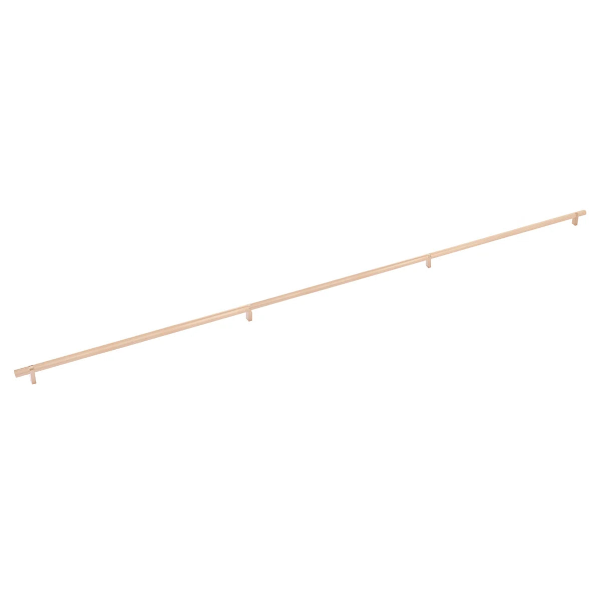 EMTEK SELECT Rectangular Stem Knurled Bar 54" Appliance Pull