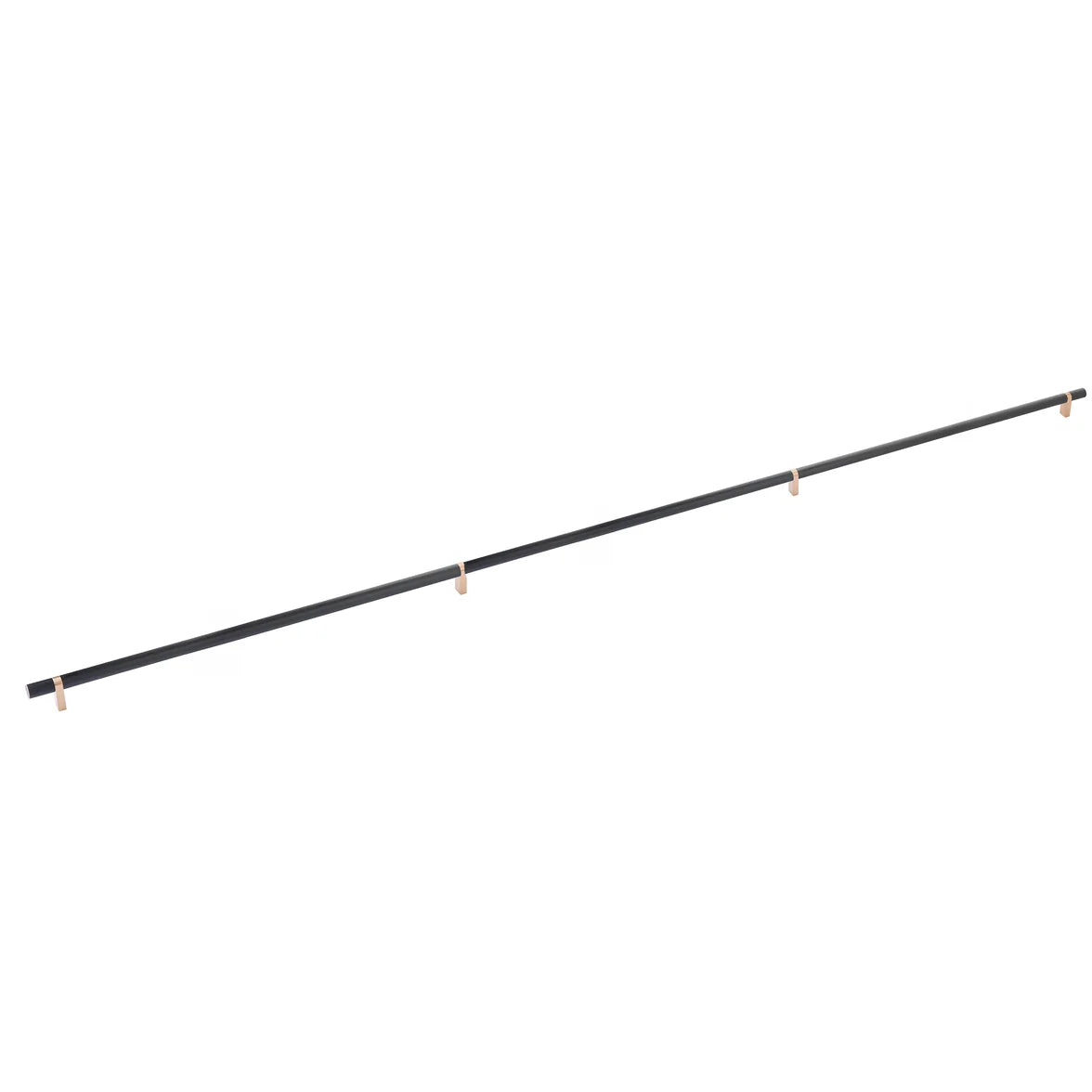 EMTEK SELECT Rectangular Stem Knurled Bar 54" Appliance Pull