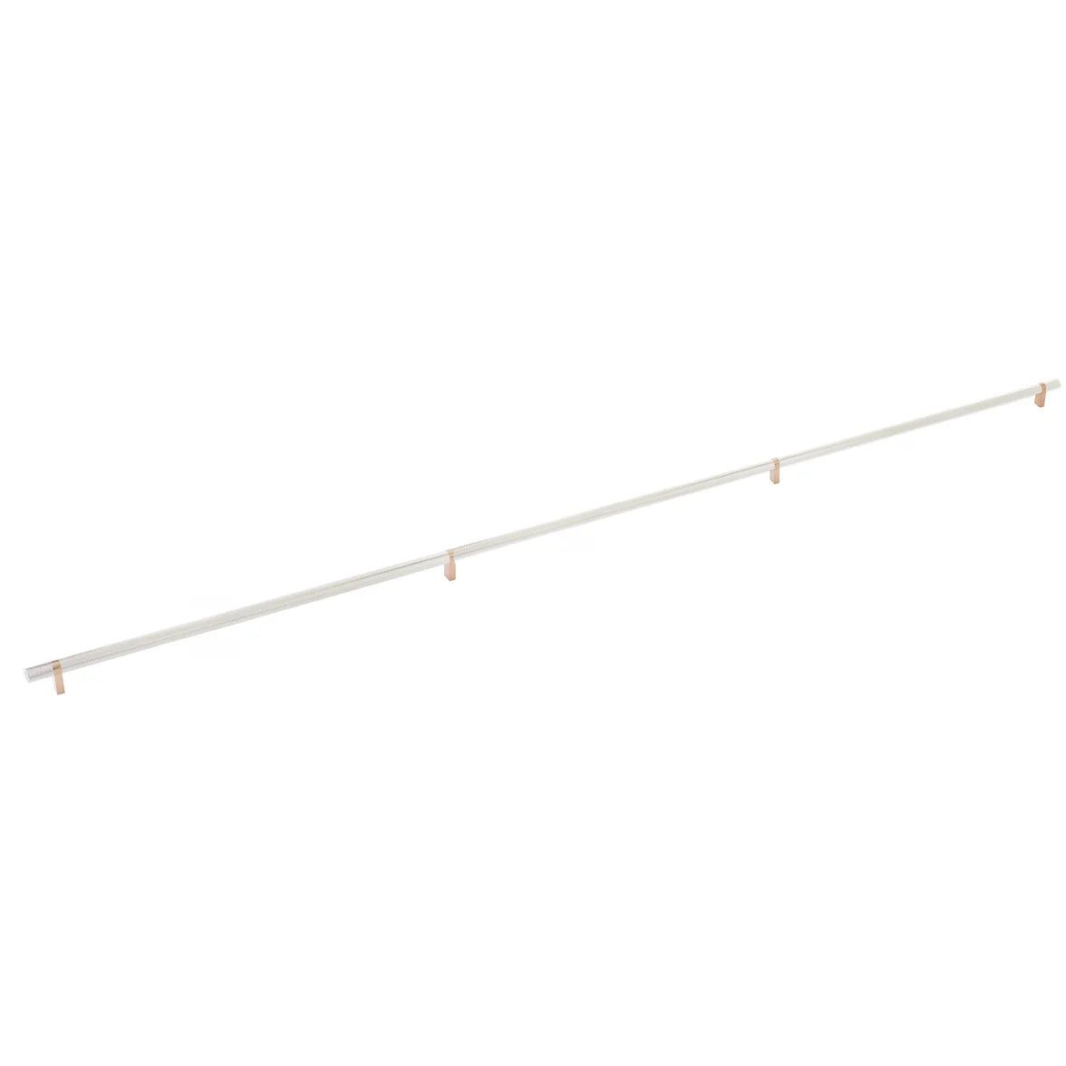 EMTEK SELECT Rectangular Stem Knurled Bar 54" Appliance Pull