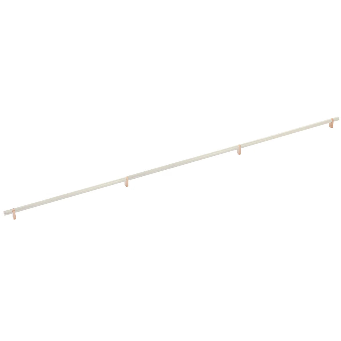EMTEK SELECT Rectangular Stem Knurled Bar 54" Appliance Pull