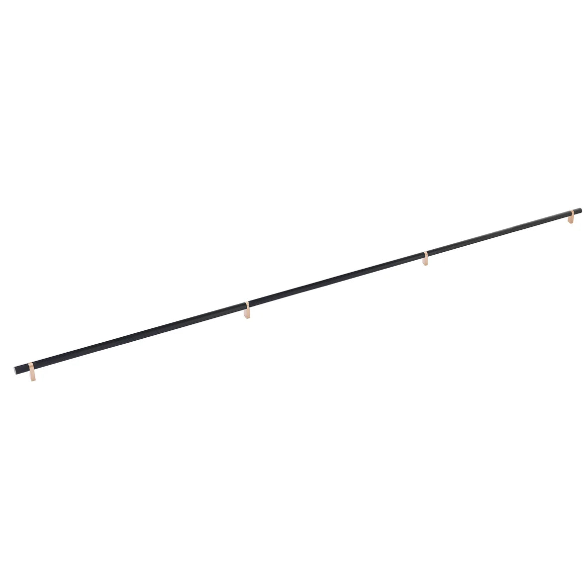 EMTEK SELECT Rectangular Stem Knurled Bar 54" Appliance Pull