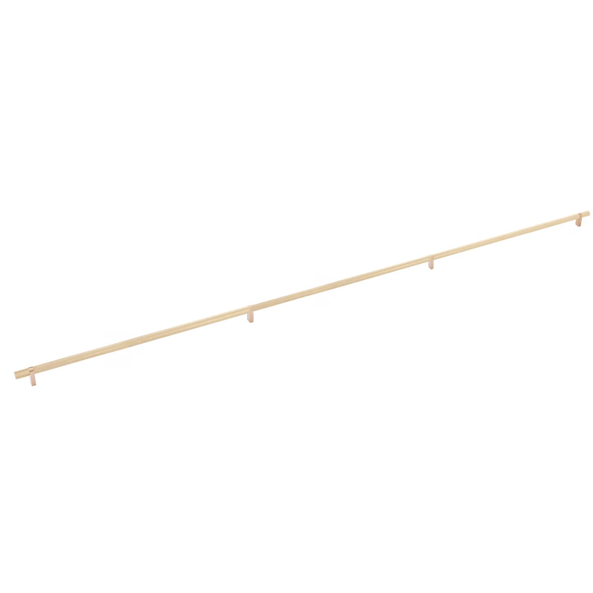EMTEK SELECT Rectangular Stem Knurled Bar 54" Appliance Pull