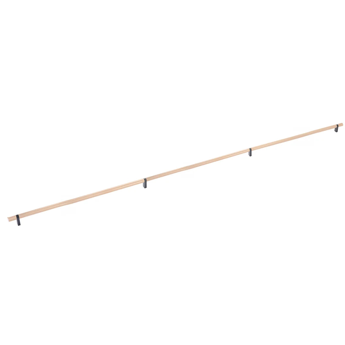 EMTEK SELECT Rectangular Stem Knurled Bar 54" Appliance Pull