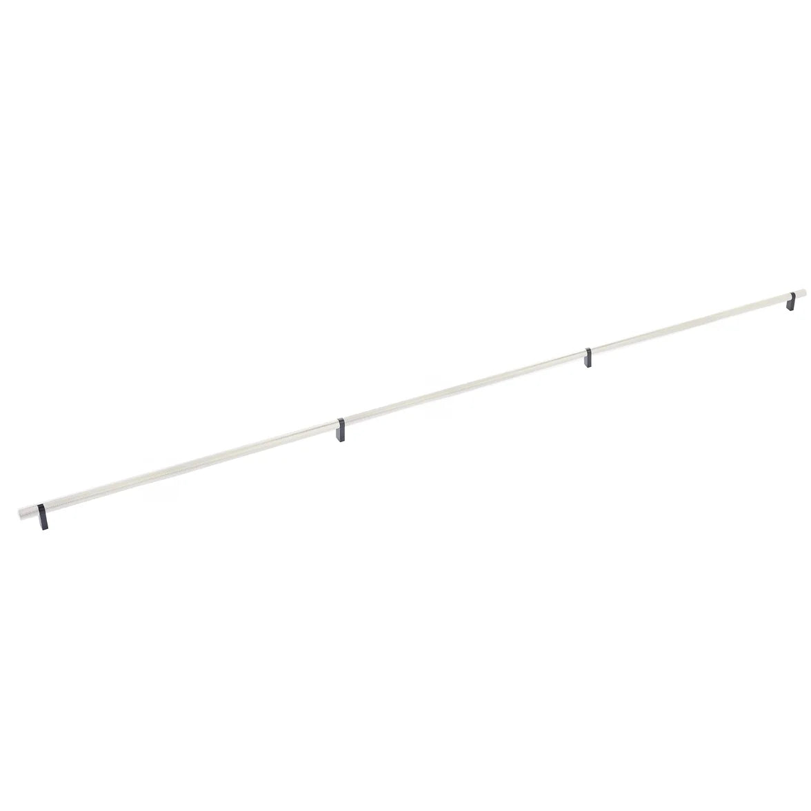 EMTEK SELECT Rectangular Stem Knurled Bar 54" Appliance Pull