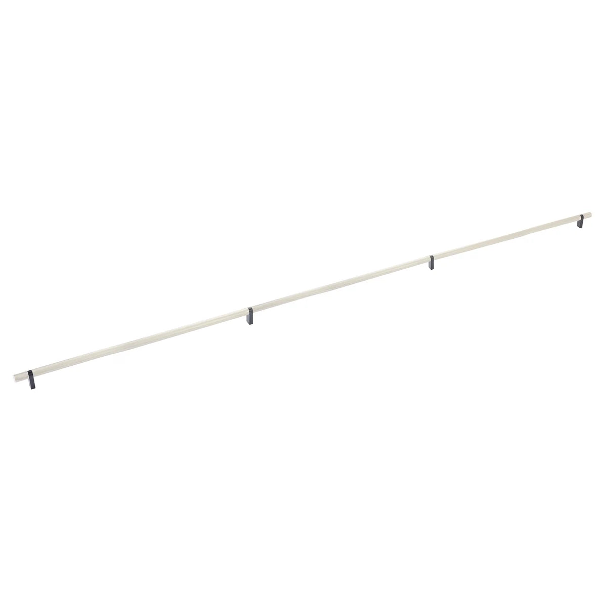 EMTEK SELECT Rectangular Stem Knurled Bar 54" Appliance Pull