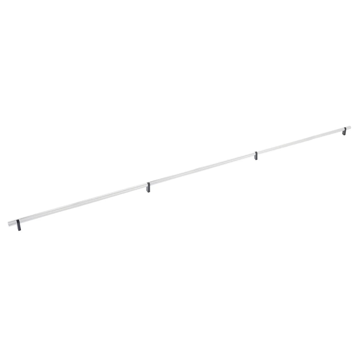 EMTEK SELECT Rectangular Stem Knurled Bar 54" Appliance Pull