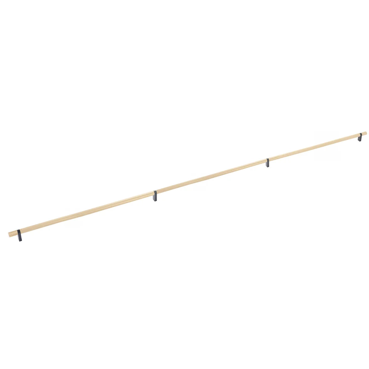 EMTEK SELECT Rectangular Stem Knurled Bar 54" Appliance Pull