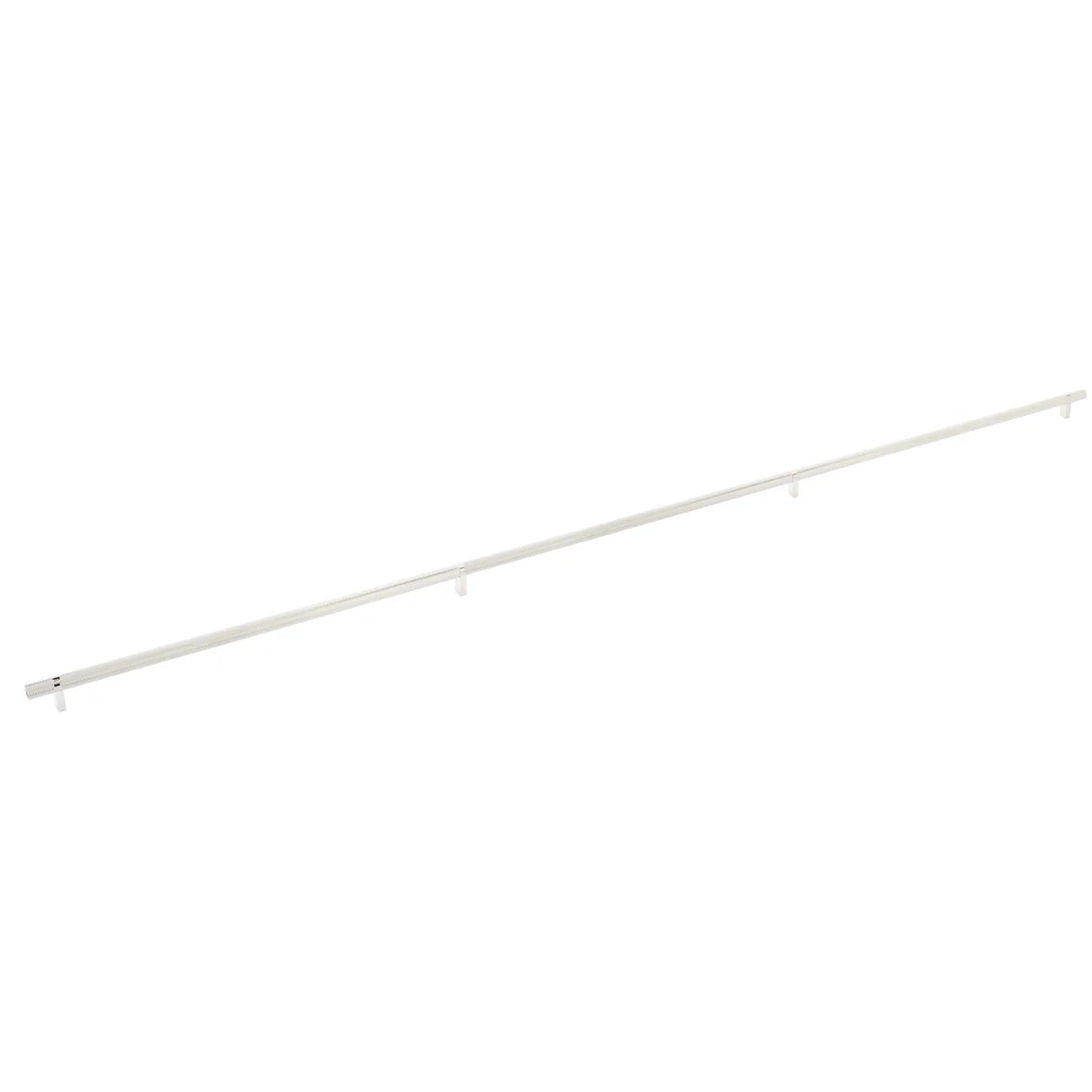 EMTEK SELECT Rectangular Stem Knurled Bar 54" Appliance Pull