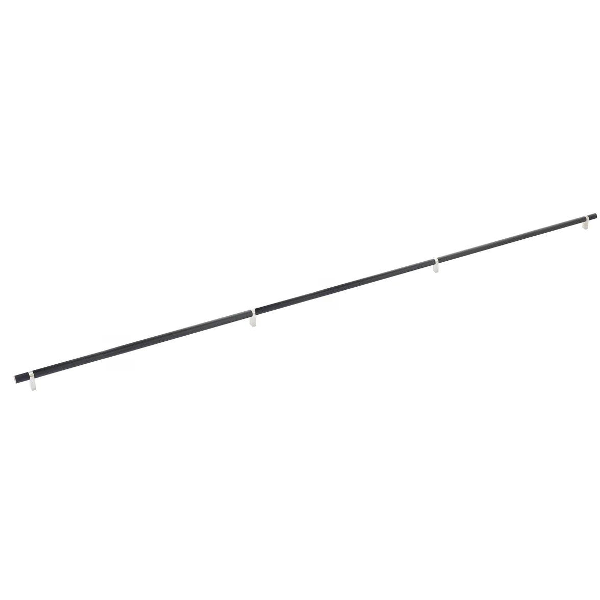EMTEK SELECT Rectangular Stem Knurled Bar 54" Appliance Pull
