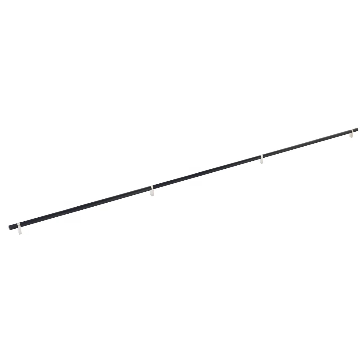 EMTEK SELECT Rectangular Stem Knurled Bar 54" Appliance Pull