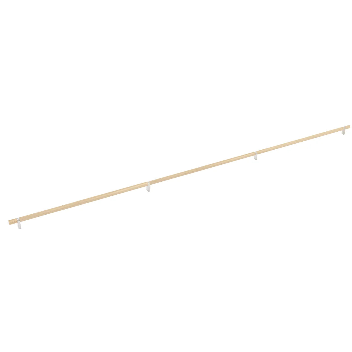 EMTEK SELECT Rectangular Stem Knurled Bar 54" Appliance Pull