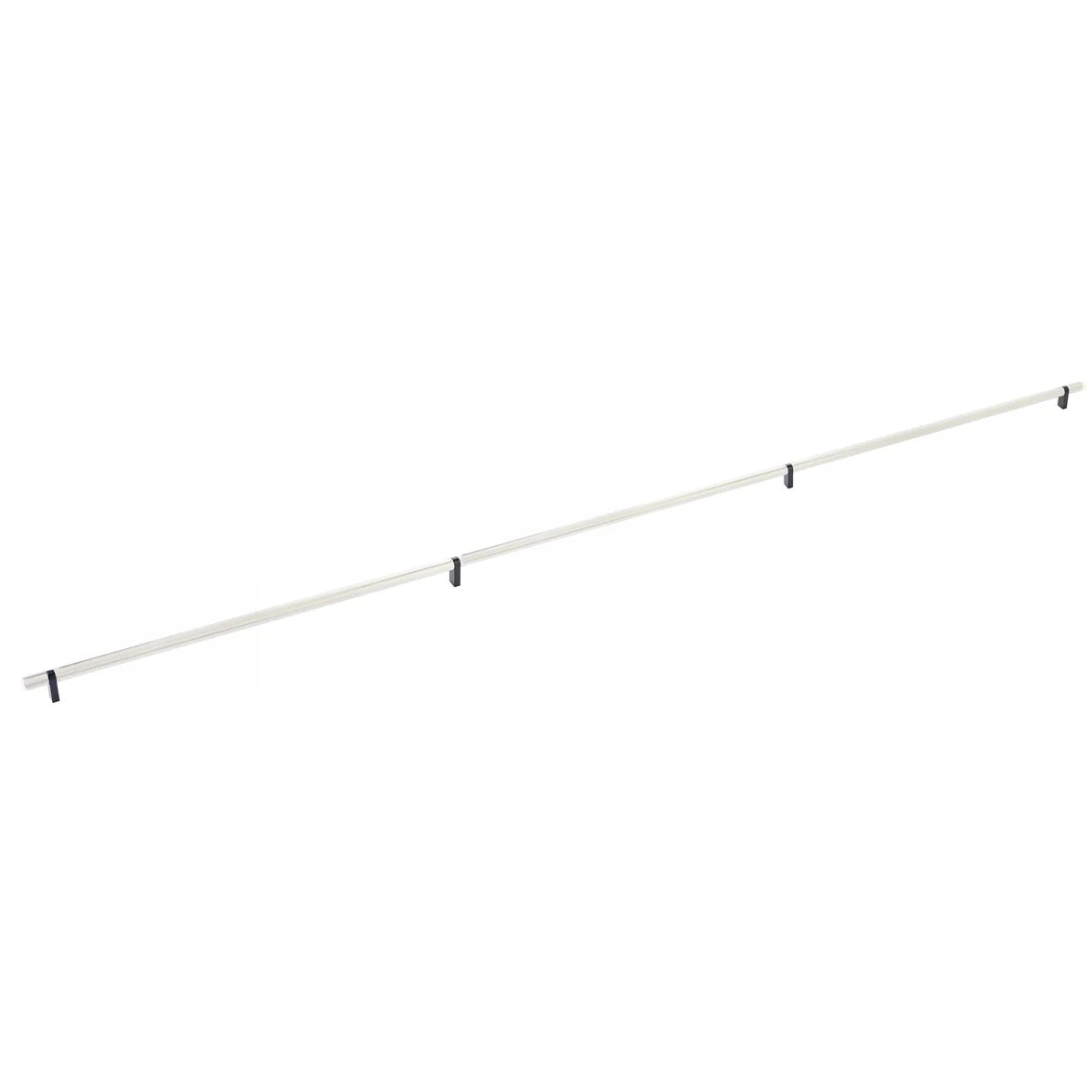 EMTEK SELECT Rectangular Stem Knurled Bar 54" Appliance Pull