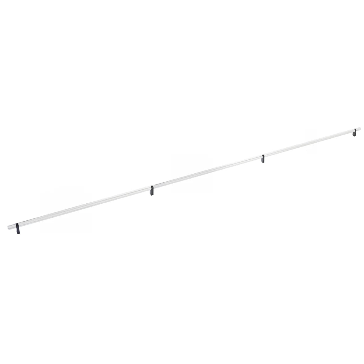EMTEK SELECT Rectangular Stem Knurled Bar 54" Appliance Pull