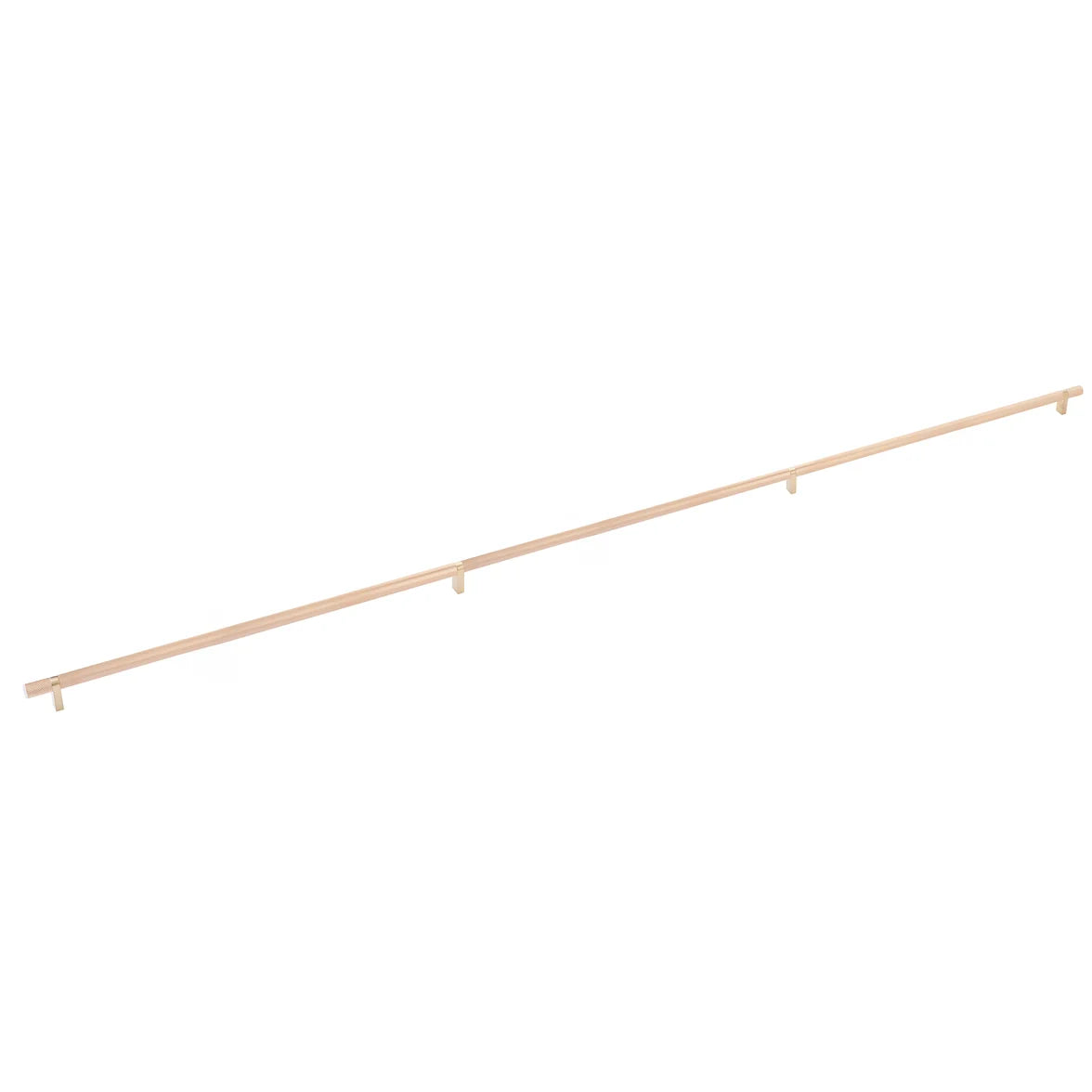EMTEK SELECT Rectangular Stem Knurled Bar 54" Appliance Pull