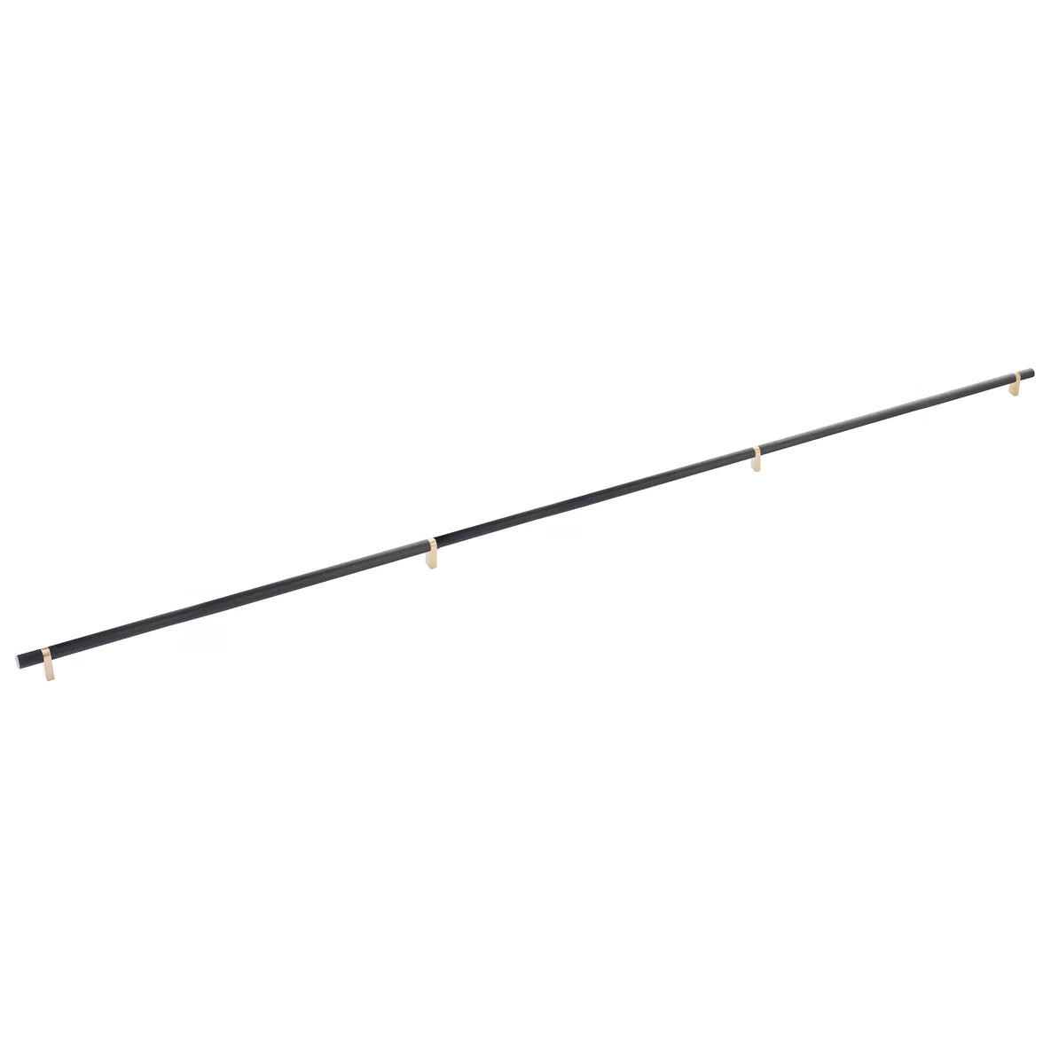 EMTEK SELECT Rectangular Stem Knurled Bar 54" Appliance Pull