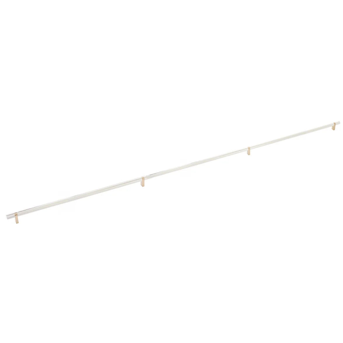 EMTEK SELECT Rectangular Stem Knurled Bar 54" Appliance Pull
