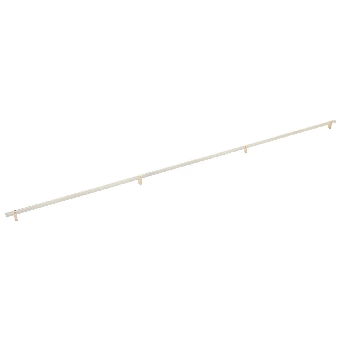EMTEK SELECT Rectangular Stem Knurled Bar 54" Appliance Pull