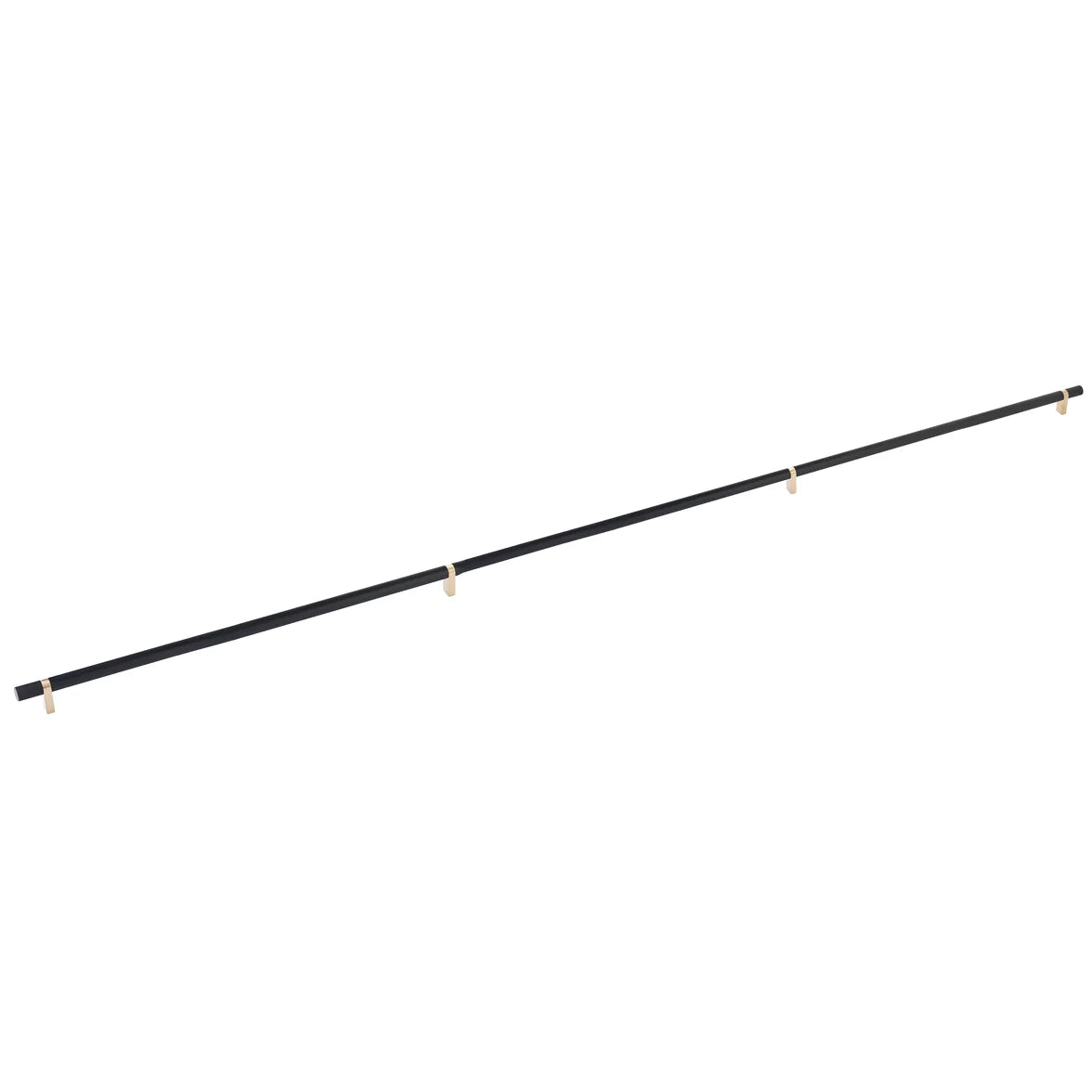 EMTEK SELECT Rectangular Stem Knurled Bar 54" Appliance Pull