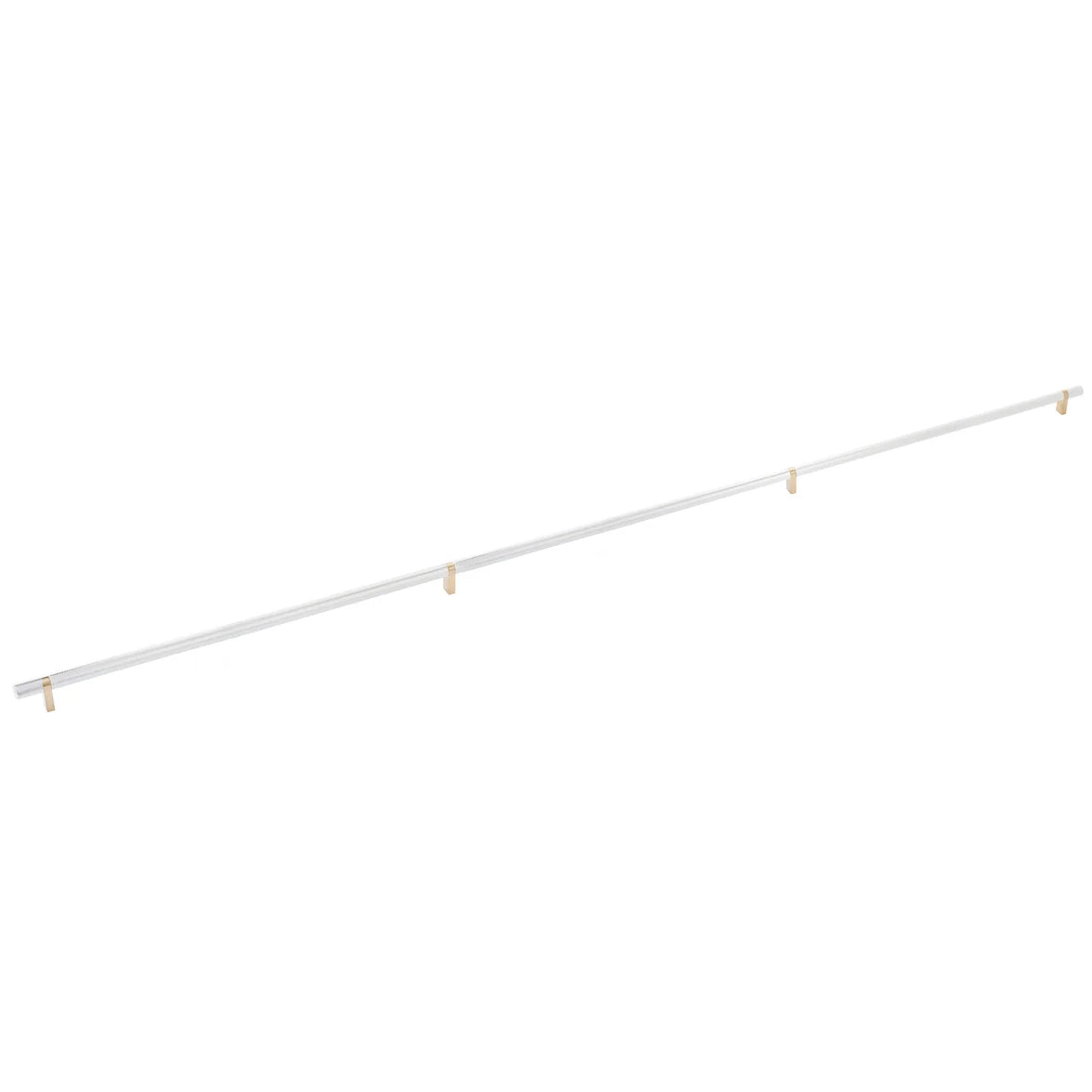EMTEK SELECT Rectangular Stem Knurled Bar 54" Appliance Pull