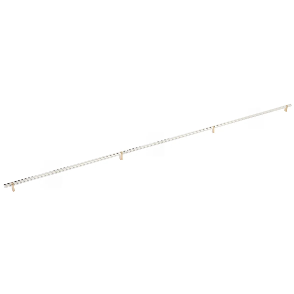 EMTEK SELECT Rectangular Stem Smooth Bar 54" Appliance Pull