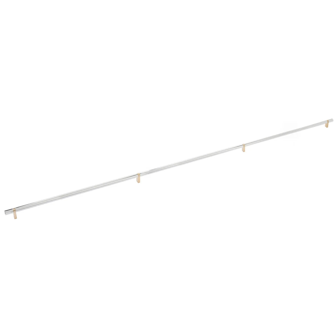 EMTEK SELECT Rectangular Stem Smooth Bar 54" Appliance Pull