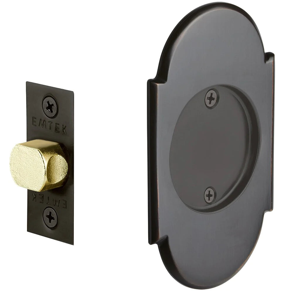 Emtek #8 Pocket Door Tubular Locks