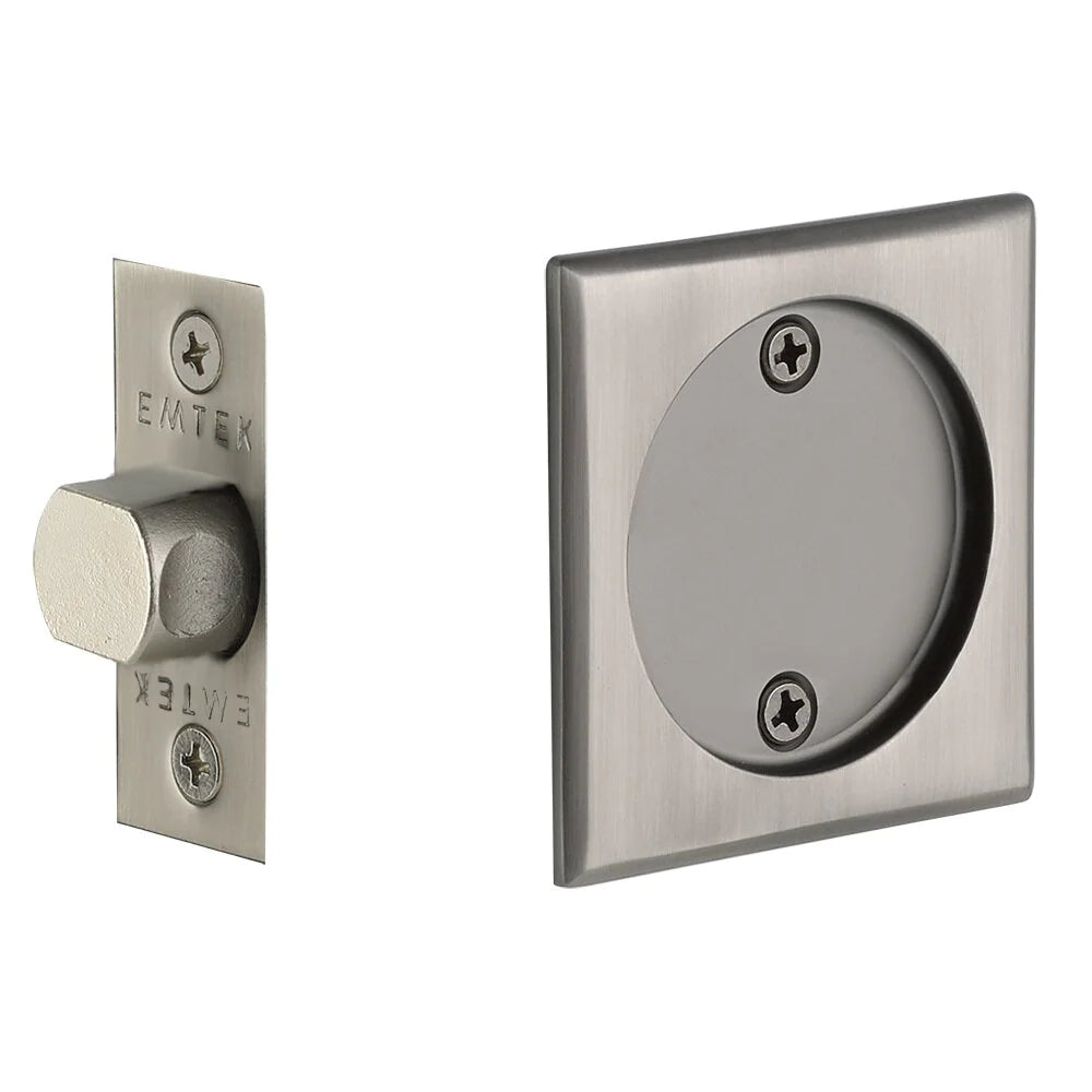 Emtek Square Pocket Door Tubular Locks