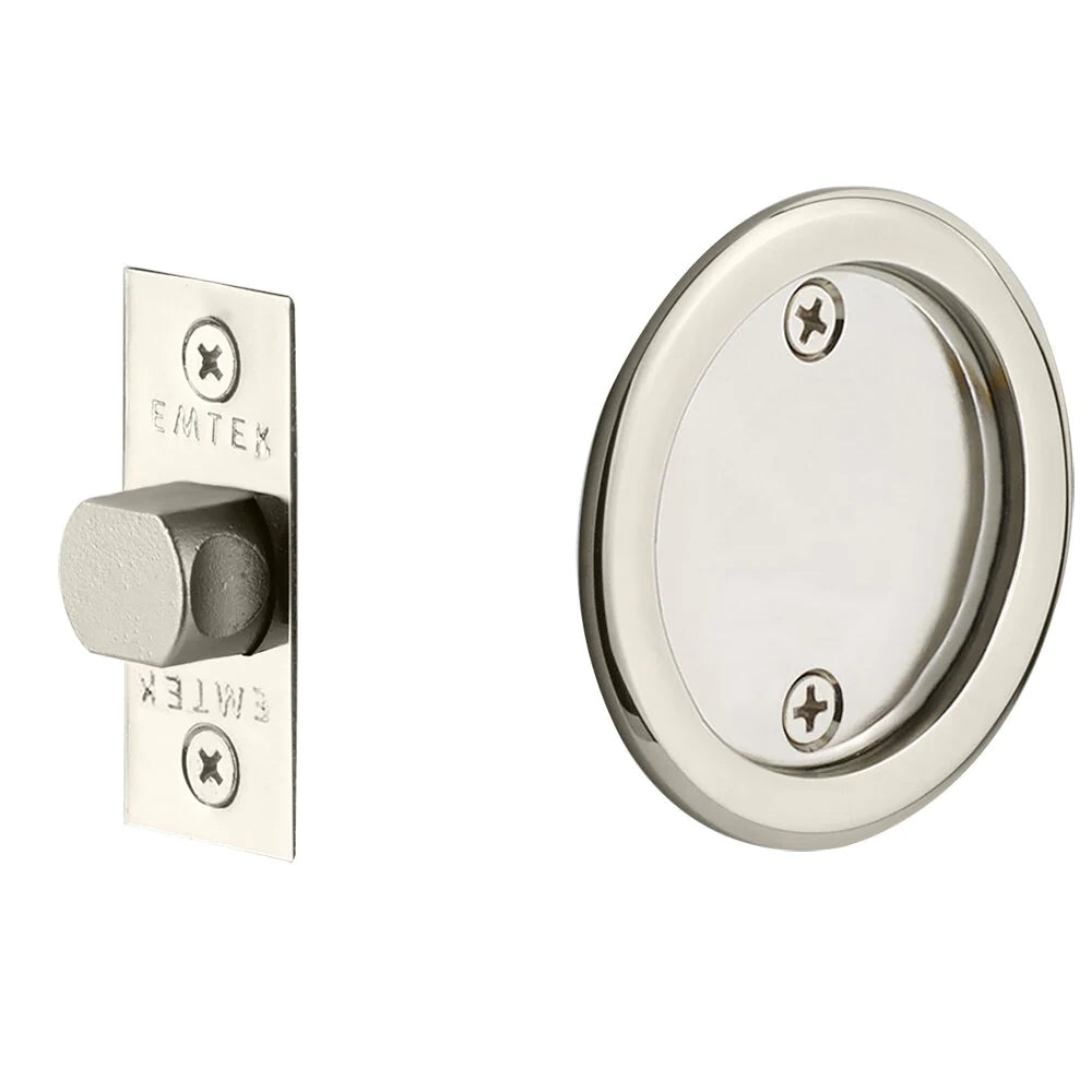 Emtek Round Pocket Door Tubular Locks