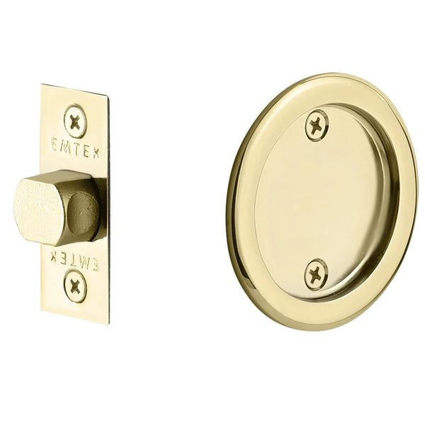 Emtek Rectangular Pocket Door Tubular Locks