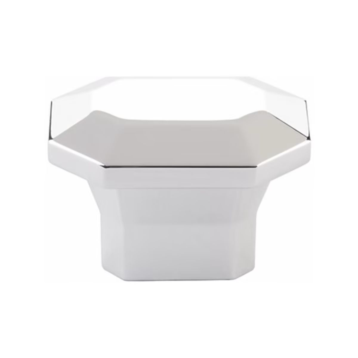 EMTEK Riviera Rectangular Knob - Hollywood Regency Collection