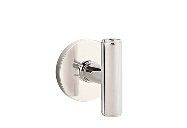 Emtek Studio Brass Door Handles - Ace Knob with Disk Rosette