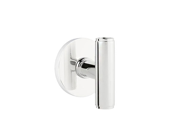 Emtek Studio Brass Door Handles - Ace Knob with Disk Rosette