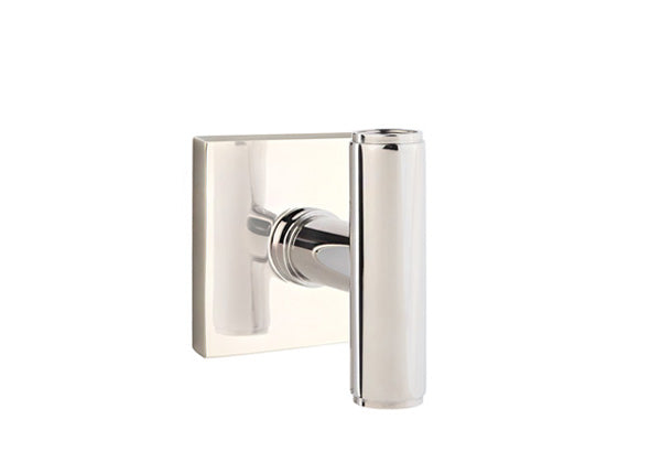 Emtek Studio Brass Door Handles - Ace Knob with Square Rosette