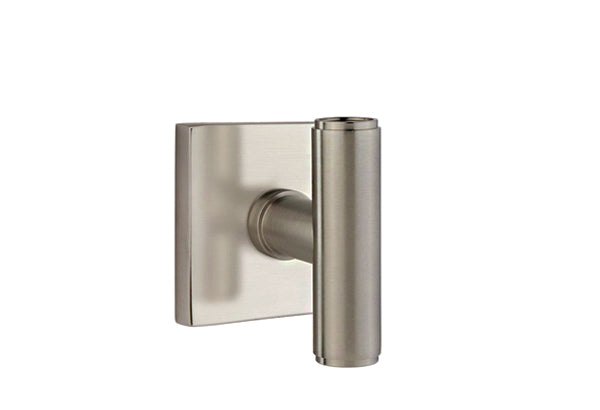 Emtek Studio Brass Door Handles - Ace Knob with Square Rosette