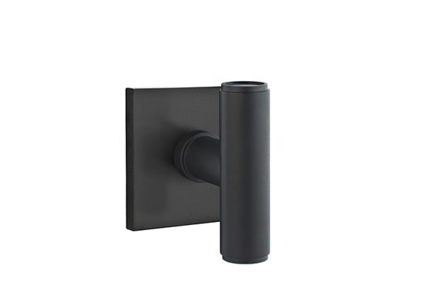Emtek Studio Brass Door Handles - Ace Knob with Square Rosette