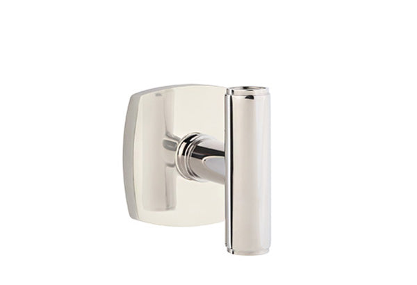 Emtek Studio Brass Door Handles - Ace Knob with Urban Modern Rosette