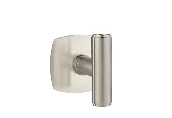 Emtek Studio Brass Door Handles - Ace Knob with Urban Modern Rosette