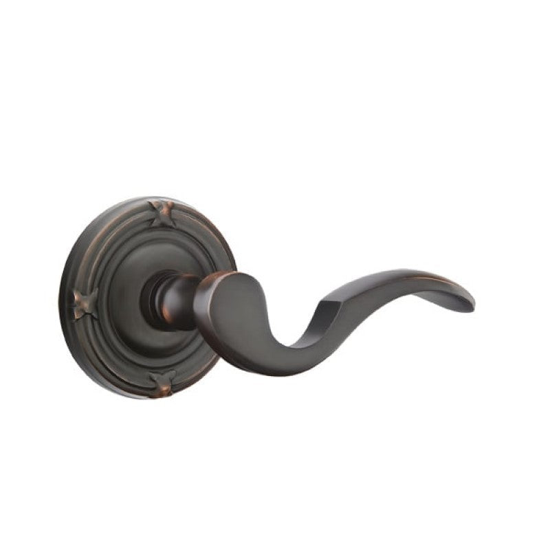 Emtek  Door Handle - Cortina Lever Ribbon & Reed Rosette