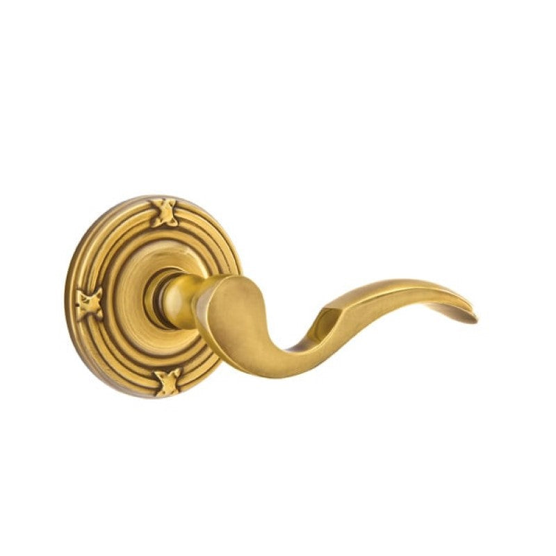 Emtek  Door Handle - Cortina Lever Ribbon & Reed Rosette