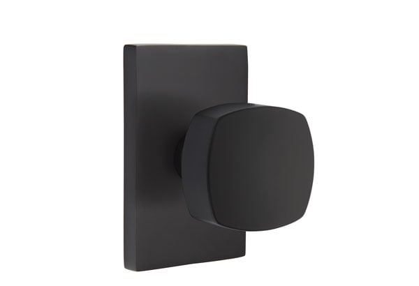 Emtek Freestone with Modern Rectangular Rosette
