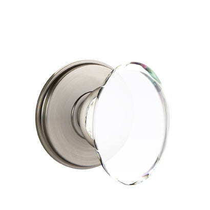 Emtek Glass Knobsets - Hampton Glass Knob - Watford Rosette