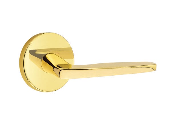 Emtek Hermes Lever with Disk Rosette
