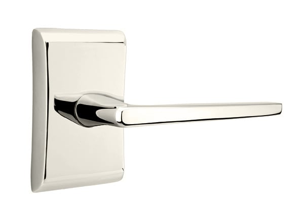 Emtek Hermes Lever with Neos Rosette