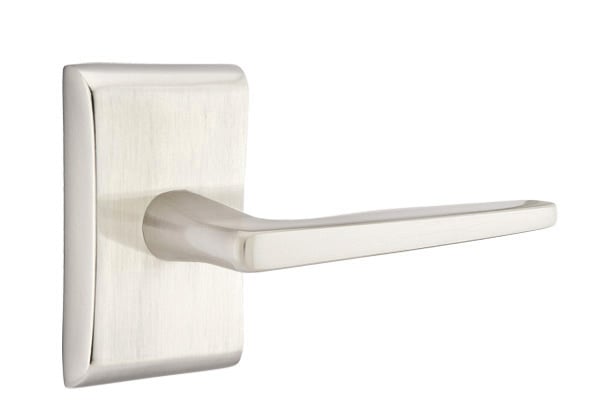 Emtek Hermes Lever with Neos Rosette