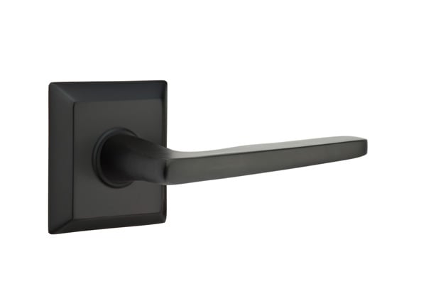 Emtek Hermes Lever with Quincy Rosette