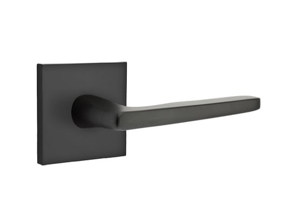 Emtek Hermes Lever with Square Rosette